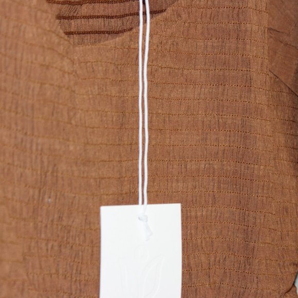 Light brown long sleeved dress - Picture 4 of 5